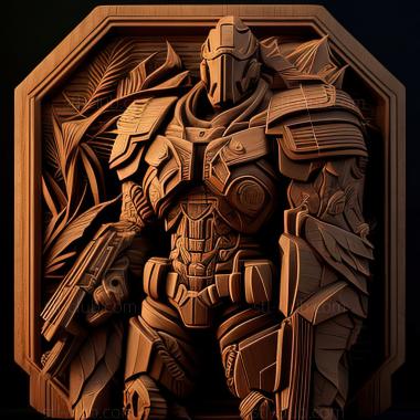 3D модель Игра st фронт миссия 4 (STL)